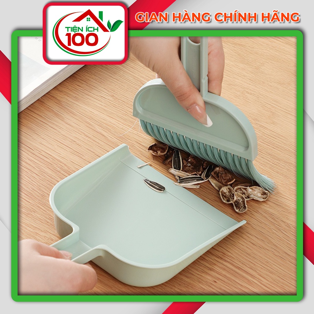 Bộ chổi quét bụi hót rác mini - CD59