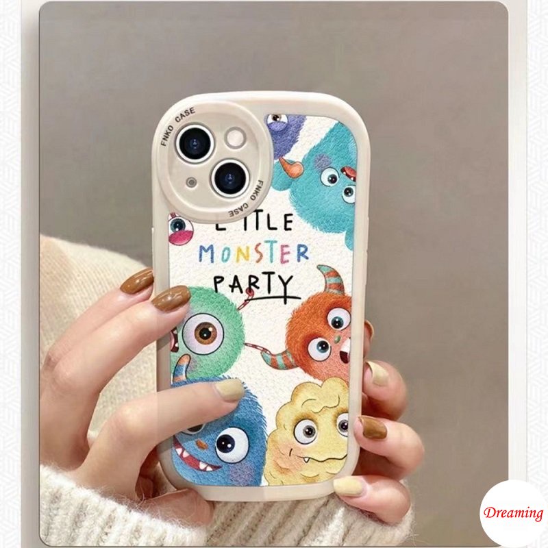 Ốp Điện Thoại Mềm Hình Quái Vật Mắt To vivo v29 lite v27e v25 v23e v15 v11i v9 v5 s1 pro y91 y95 y91c y1s y15 y12 y17 y19 u10