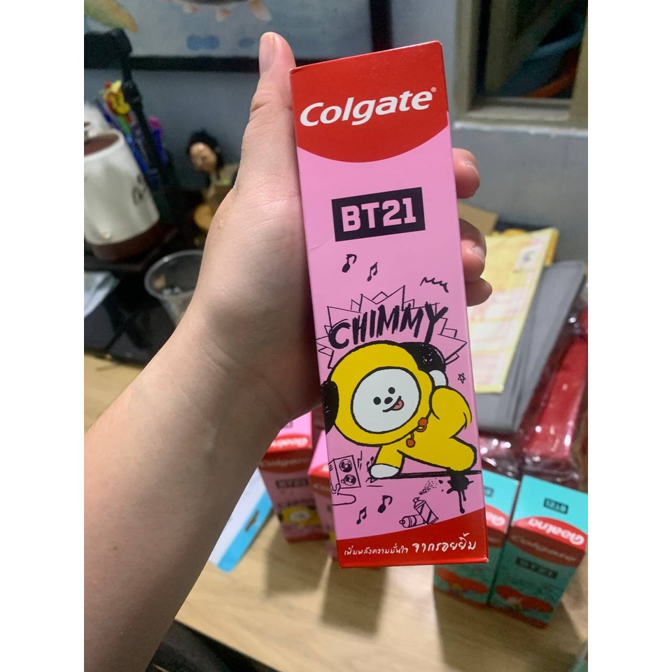 🎁 🎁 Kem Đánh Răng Colgate BT21 Nụ Cười Tự Tin 75g/tuýp  🎁