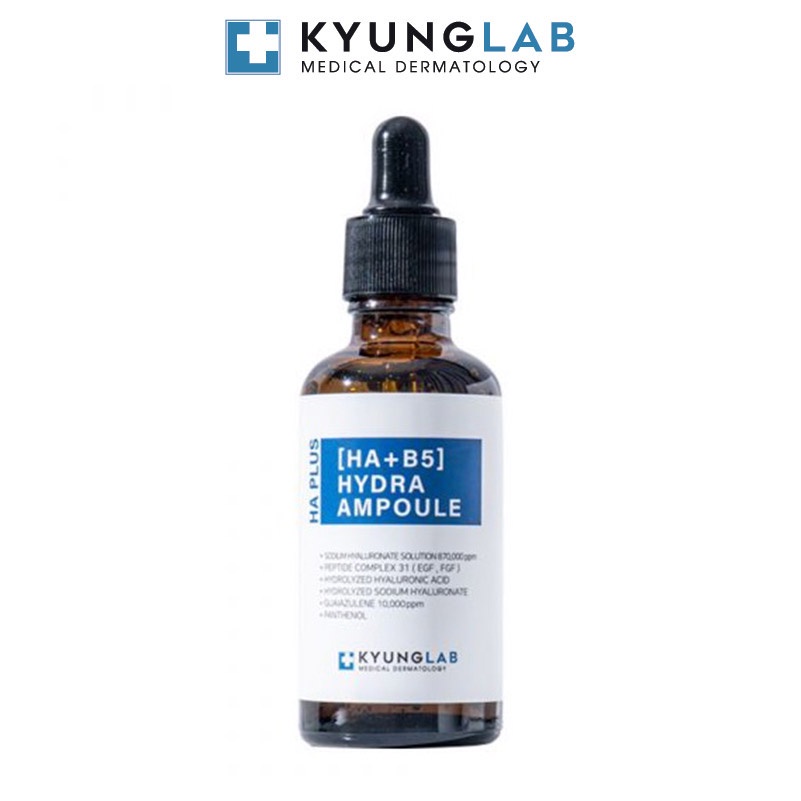 Serum HA B5 Kyung Lab Hydra Ampoule cấp ẩm cấp nước đa tầng 50ml