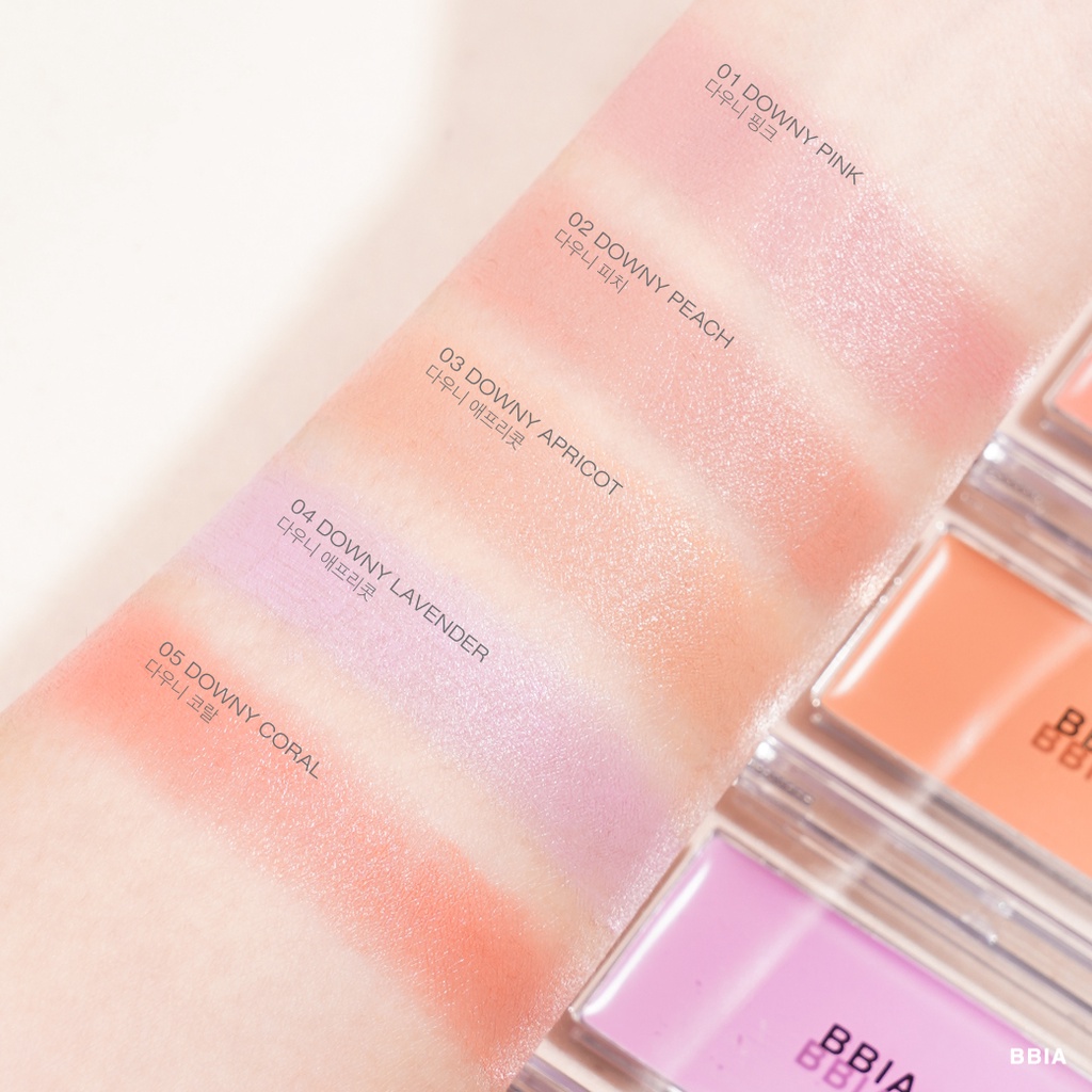 Má hồng kem Bbia Downy Cheek
