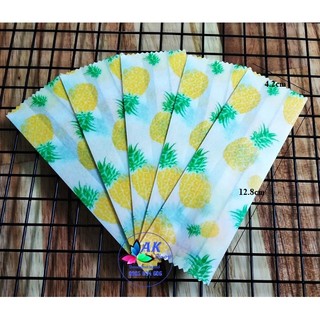 Set 50 túi đựng bánh dứa 12.8x4.2 / 2131.317