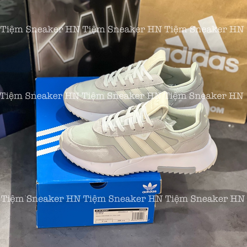 Giày Thể Thao Nam Nữ Adidas Retropy E5 Grey Blue Cá Tính Hot 2022 Xanh Mint