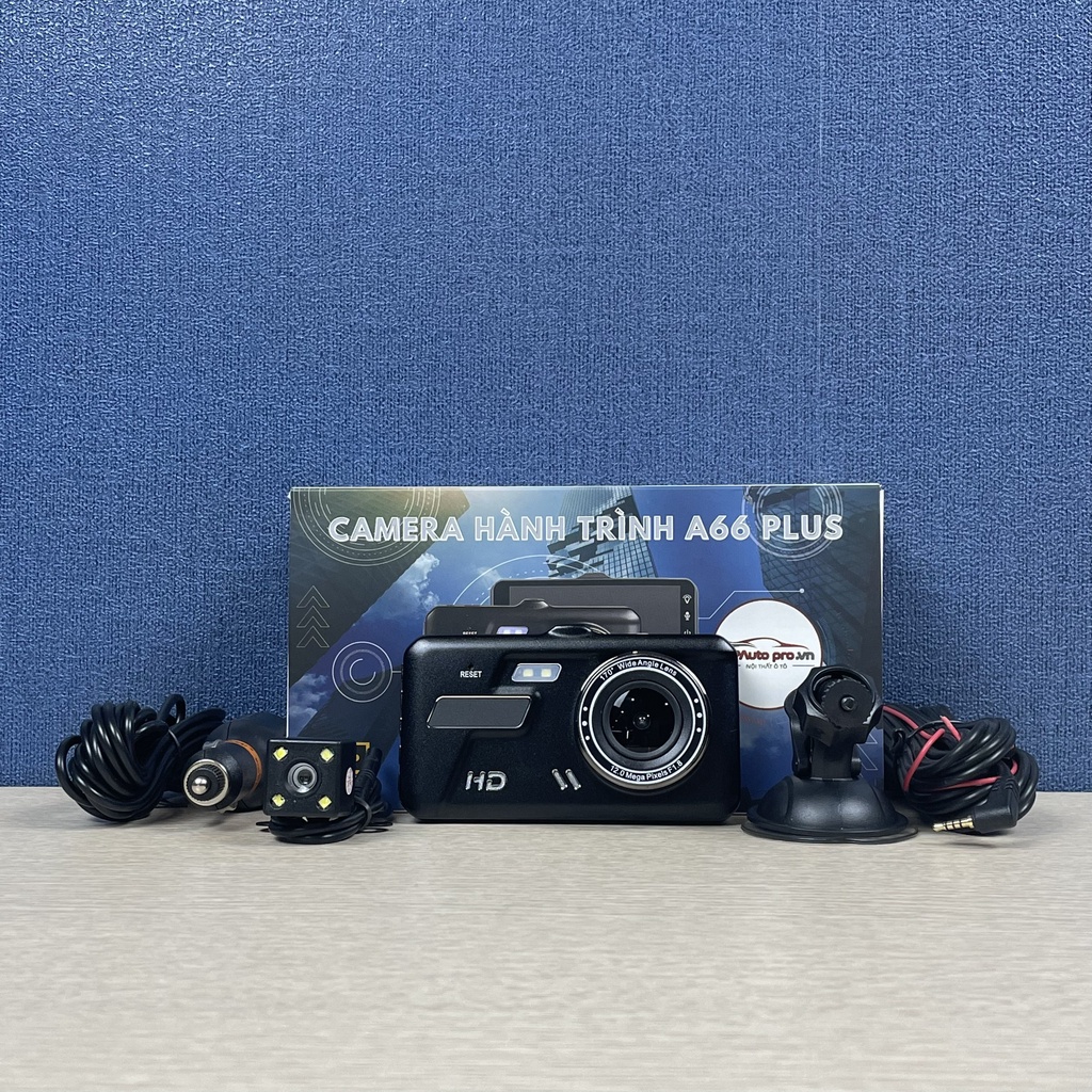 Camera Hành Trình A66 Plus Chính Hãng Vipauto - Tặng Kèm thẻ nhớ 32G