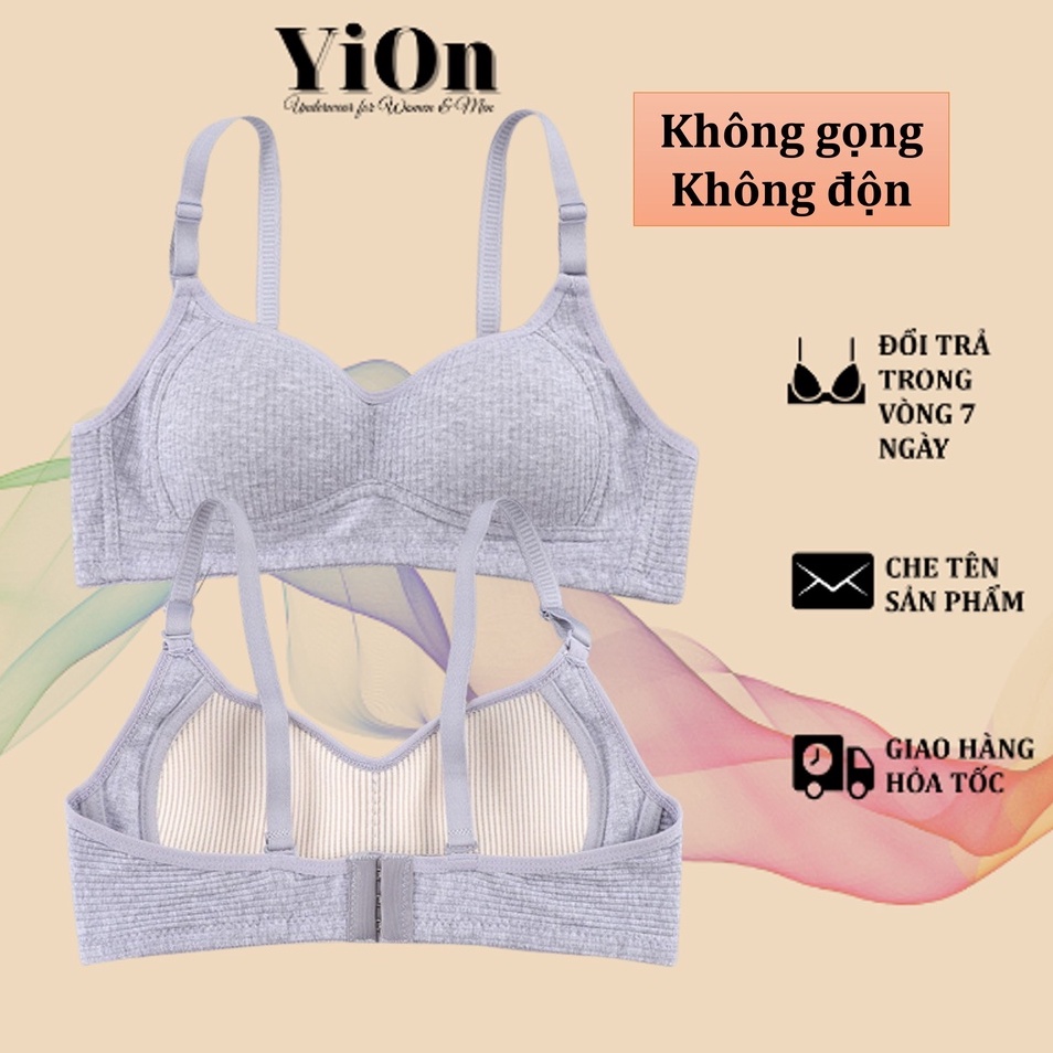 Áo lót nữ mút mỏng cho học sinh chất liệu cotton cao cấp YiOn Underwear BRA10