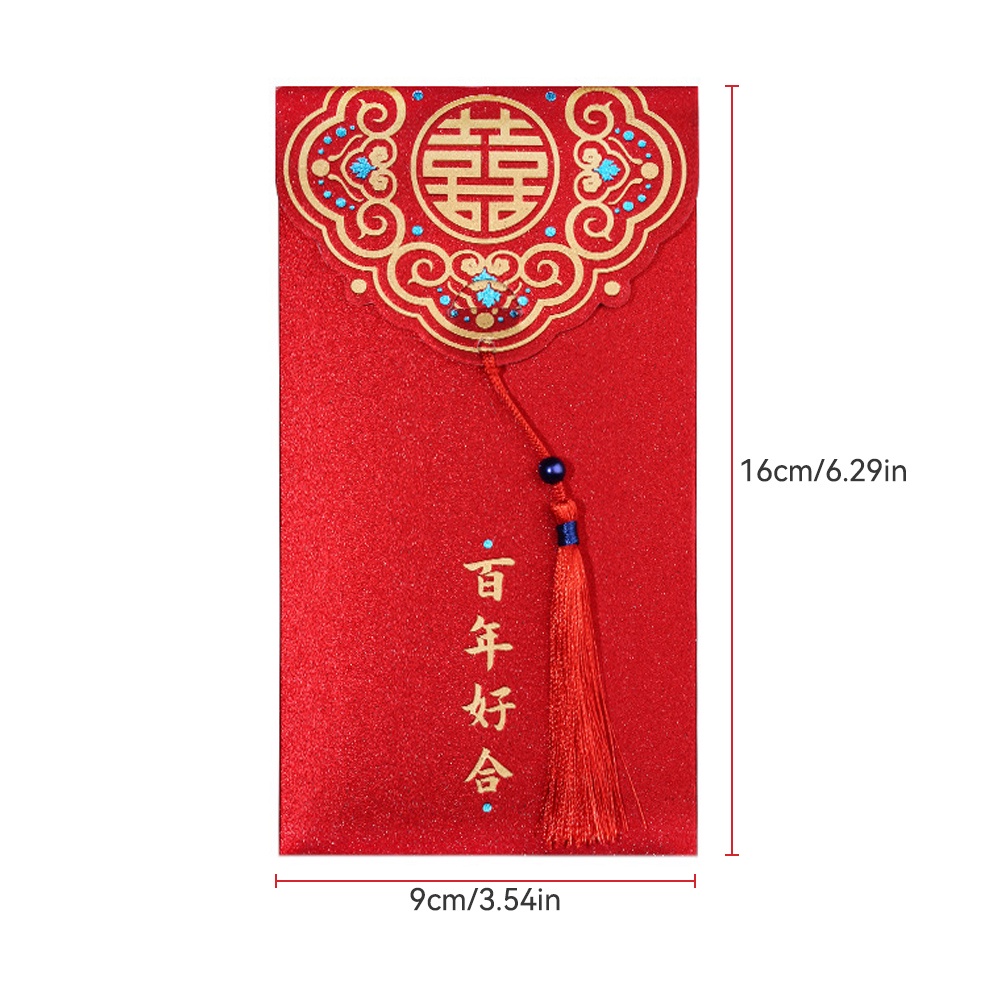 2023 Bao Lì Xì Đỏ Phong Cách Trung Hoa