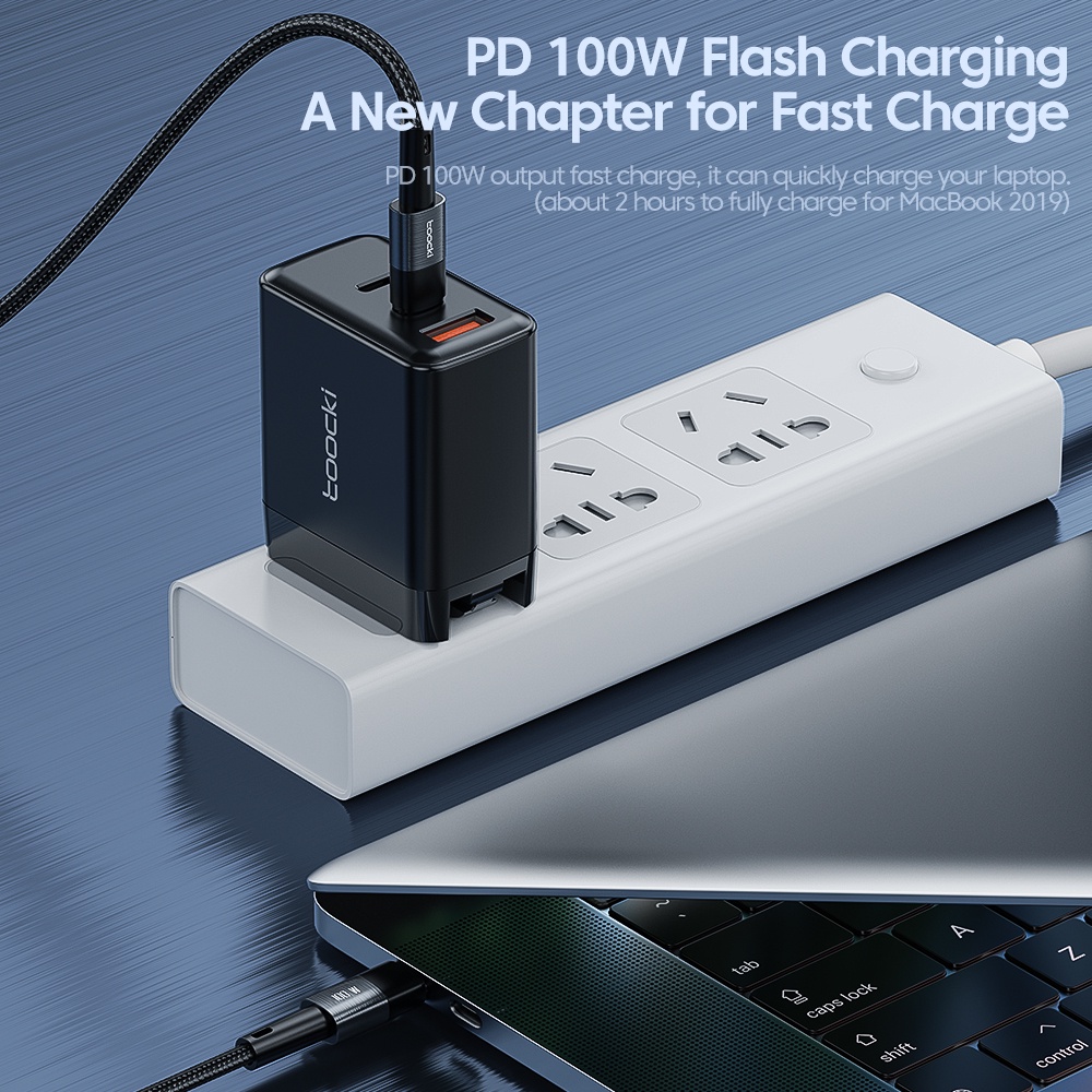 Dây Cáp Sạc Nhanh Loại C 100W PD 60W 3M Chuyên Dụng Cho Máy Tính Bảng
