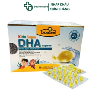 [Mẫu Mới] Viên uống DHA thượng hạng cho trẻ em (Kids Super DHA Blossom) hộp 90 viên - 30 viên date 2024