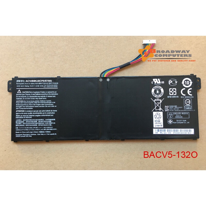 Pin laptop Acer Aspire AC14B18J E13 ES1-311 ES1-411 ES1-421 ES1-431 ES1-511 ES1-512 ES1-572 ES1-711G
