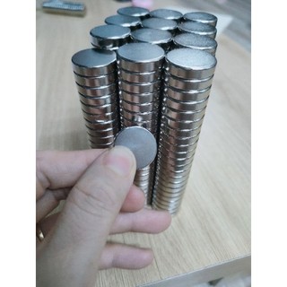 nam châm viên 20x5mm tròn dẹt nam châm trắng đất hiếm