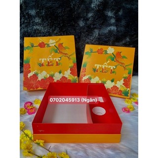 Hộp đựng quà tết (hộp kèm khay và túi)
