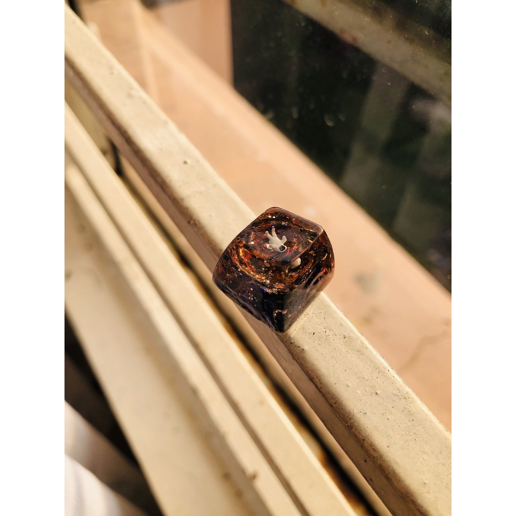 Nút bàn phím cơ artisan galaxy keycap  .