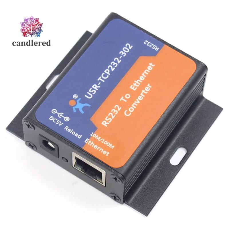Mô Đun Chuyển Đổi USR Ethernet Server USR-TCP232-302 RS232 Sang Ethernet TCP IP Server Hỗ Trợ DHCP / DNS