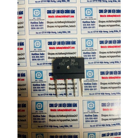 Chỉnh Lưu Cầu - Diode Cầu GBJ2510 2510 25A 1000V SIP-4 Mới Chính Hãng