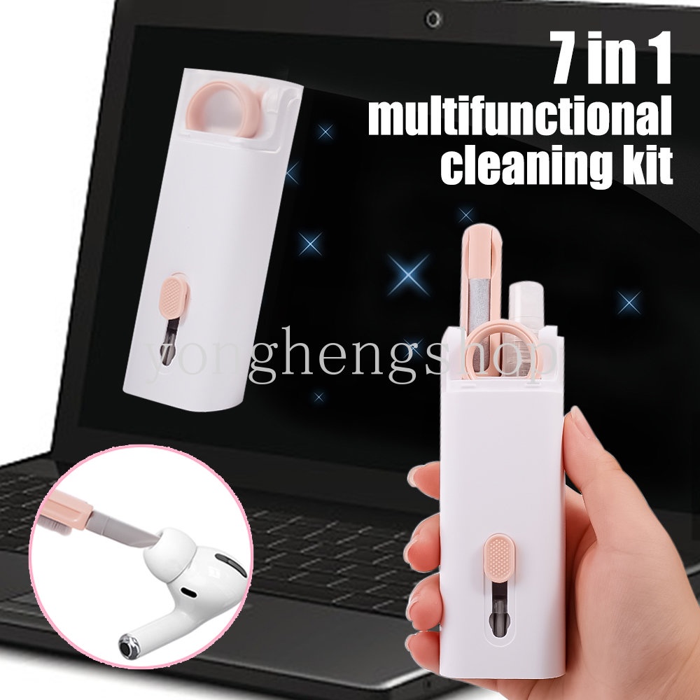 Bộ Cọ Vệ Sinh Bàn Phím Máy Tính / Điện Thoại / Màn Hình 7 Trong 1 Tiện Dụng