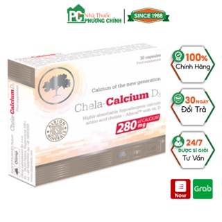 Canxi Hữu Cơ Cho Bà Bầu Chela Calcium D3 - Dễ Hấp Thu & Không Gây Lắng Cặn