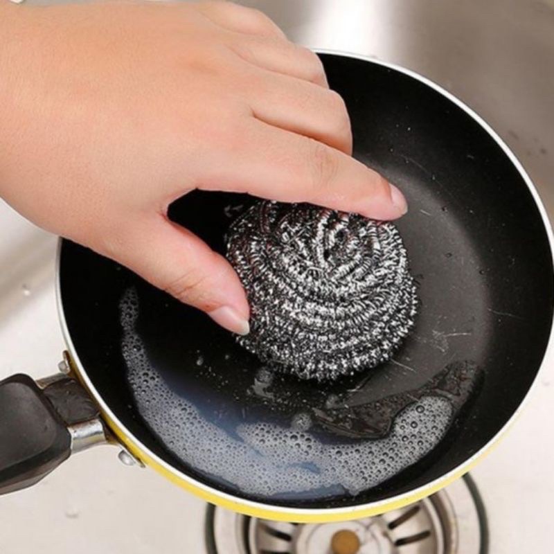 Miếng Chà Xoong Nồi Bằng Thép Không Gỉ