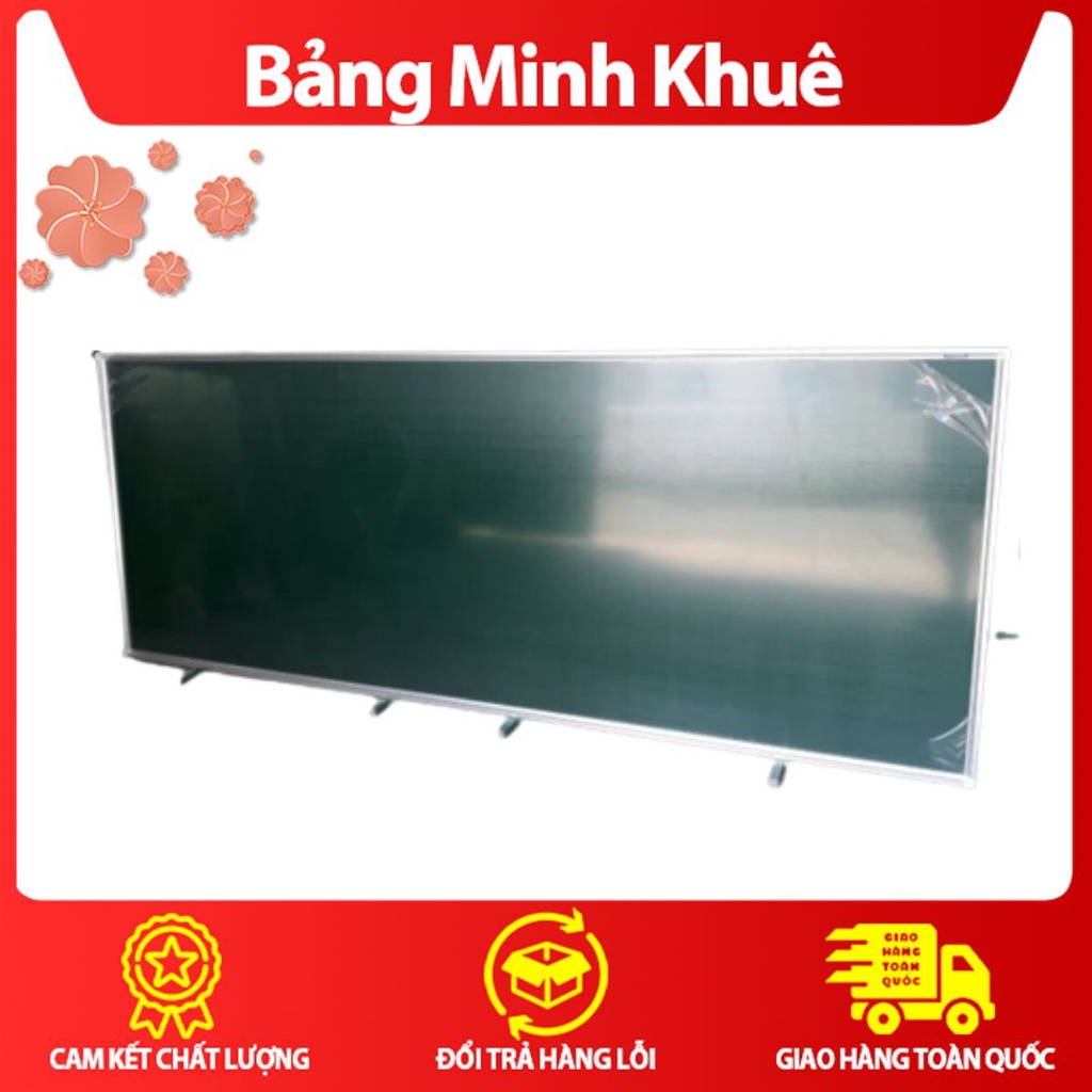 BẢNG TỪ XANH KHUNG TO KT: 80 X120 Cm 90× 120cm 100x 120cm ( Tặng kèm nam châm + bông lau + phấn )