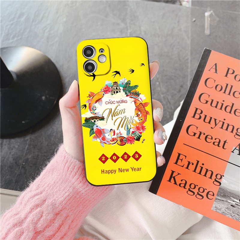 Ốp BVC iphone cạnh vuông Tết vui sum vầy cho 6/6splus/7/7plus/8/8plus/x/xr/xs/11/12/13/14/pro/max/plus/