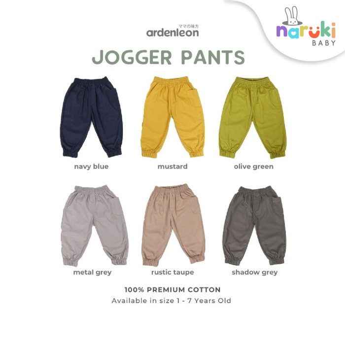 Quần Jogger Arden Leon Thời Trang Cá Tính Cho Bé Trai