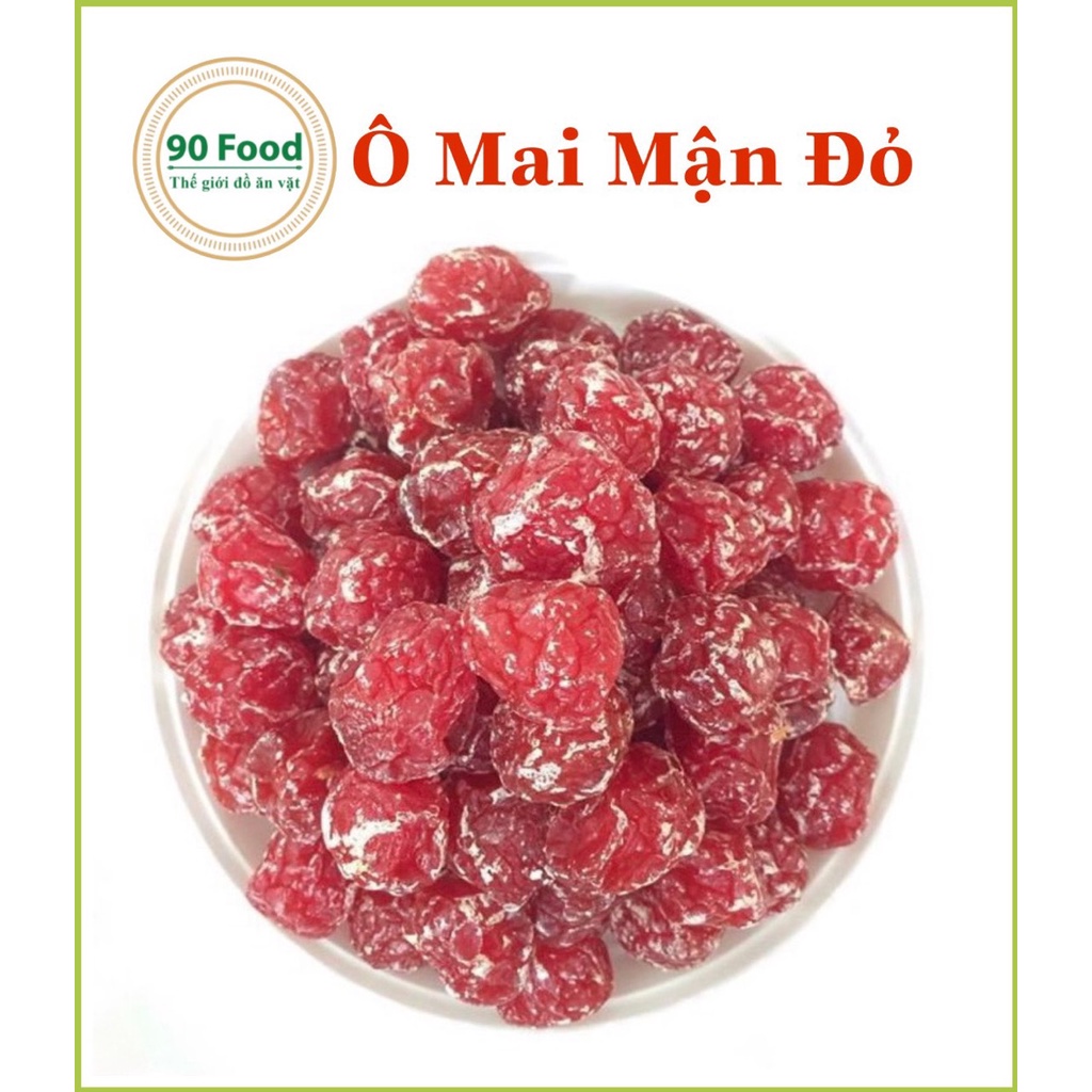 Ô mai thập cẩm 90 Food túi Zip 500G thơm ngon nhức nách