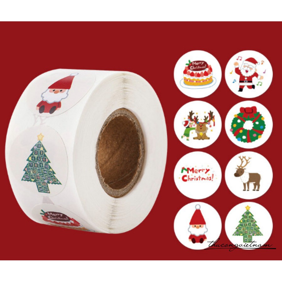 Sticker cuộn 500 tem