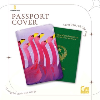 Bao Da Hộ Chiếu / Passport Du Lịch Nam - Nữ ( in tên cá nhân ) Flamingo - PP104 STORMBREAKER