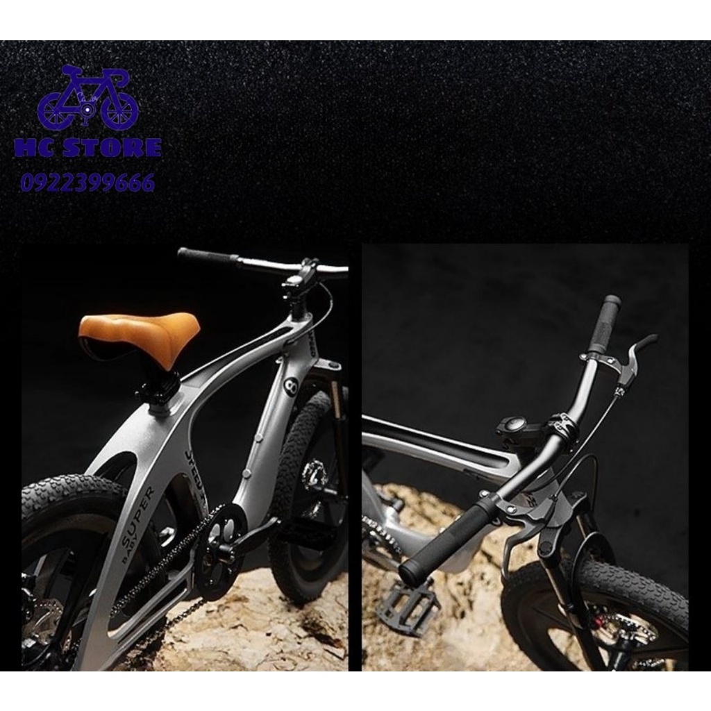 Xe đạp leo núi trẻ em nhà thám hiểm nhỏ siêu nhẹ 20 inch