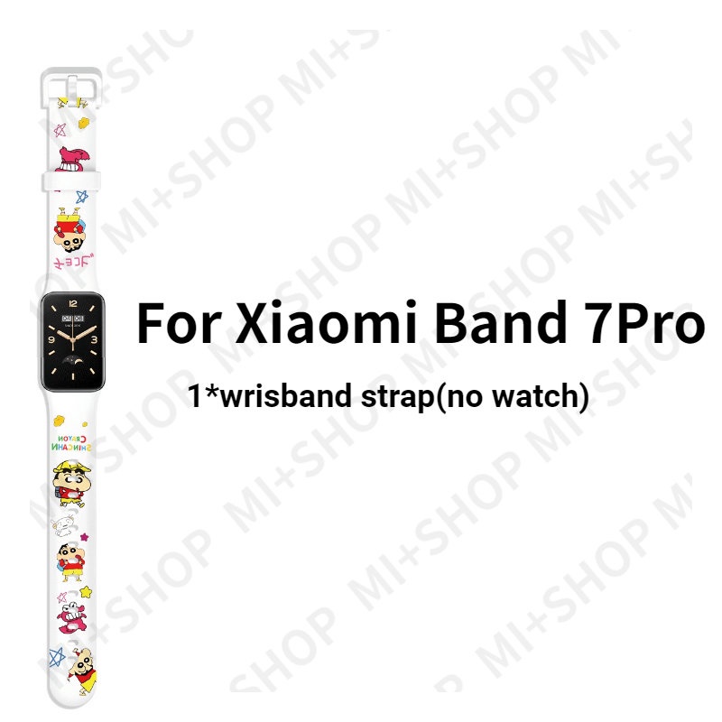 Dây Đeo Thay Thế Chất Liệu Silicon Chống Thấm Nước Họa Tiết Hoạt Hình Cho Xiaomi MI Band 7 Pro MI Band 7 Pro MI Band 7 Pro