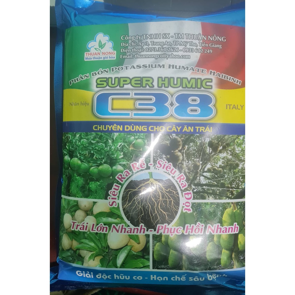SUPER HUMIC C38- KÍCH RỄ, SIÊU RA RỄ, SIÊU RA ĐỌT - TRÁI LỚN NHANH - PHỤC HỒI NHANH