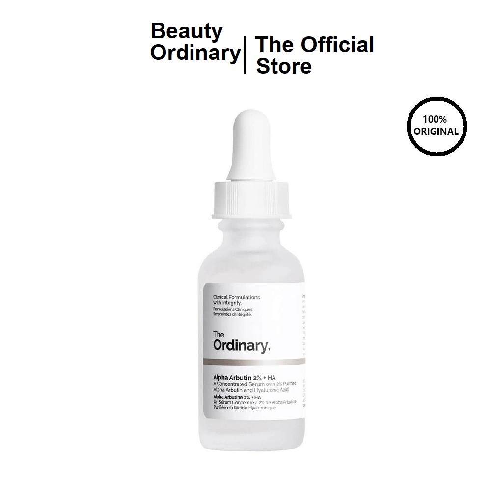 Serum Dưỡng Trắng Da Alpha Arbutin 2% + HA - The Ordinary 30ml