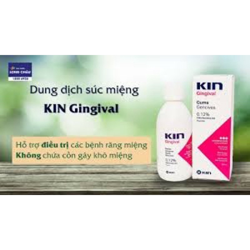 KIN | Nước Súc Miệng FLUOR KIN CHILDREN INFANTIL ® 500ml - Ngừa sâu răng trẻ em Súc miệng Kin Gingival Healit Gel (c
