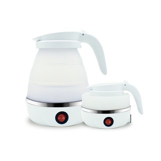 Bình Ấm Đun Nước Siêu Tốc Xếp Gấp Gọn Du Lịch 600ml