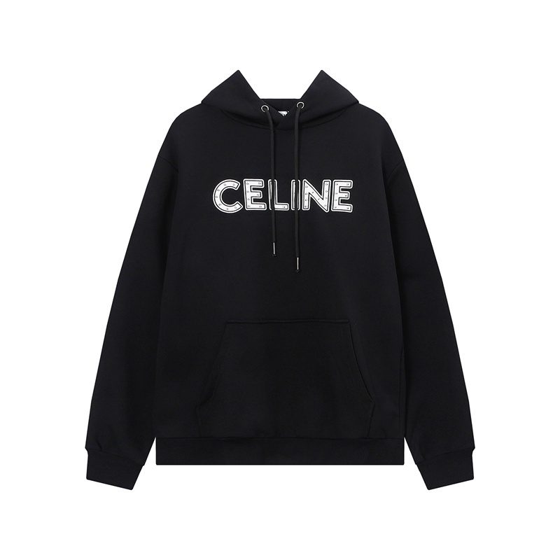 Áo Hoodie In logo Đính Đinh Tán Đơn Giản Thời Trang Đường Phố