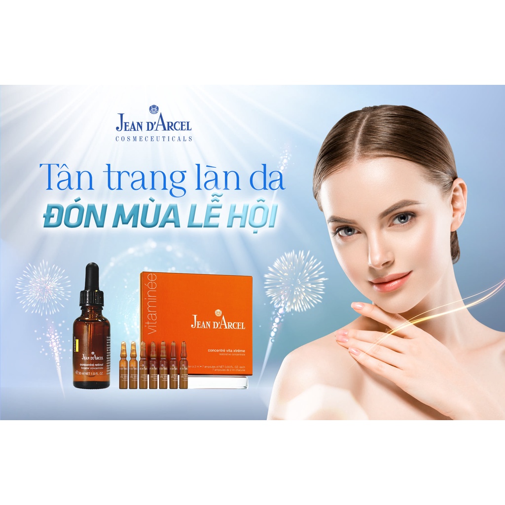 Tinh Chất Vitamin Dưỡng Da Trắng Sáng, Tươi Mới Jean D'Arcel Restorative Concentrate