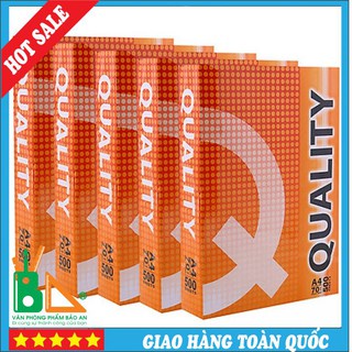 Giấy A4 Quality 70Gsm Hộp 500 tờ