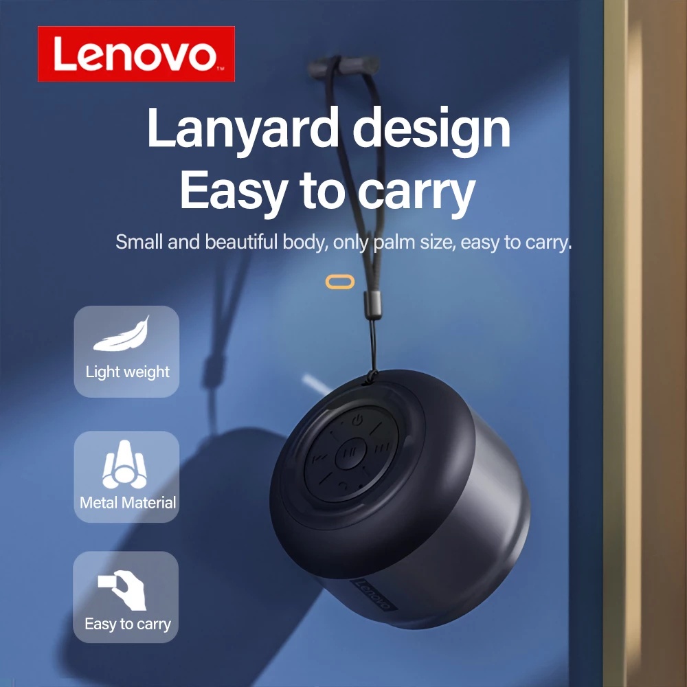 Loa Bluetooth mini lenovo K30 Pro K3 Plus hỗ trợ Bluetooth 5.0 âm thanh siêu trầm thiết kế nhỏ gọn