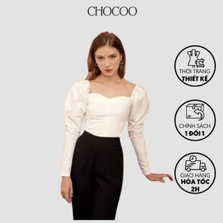 Áo tay dài chocoo hayden top chất liệu cao cấp