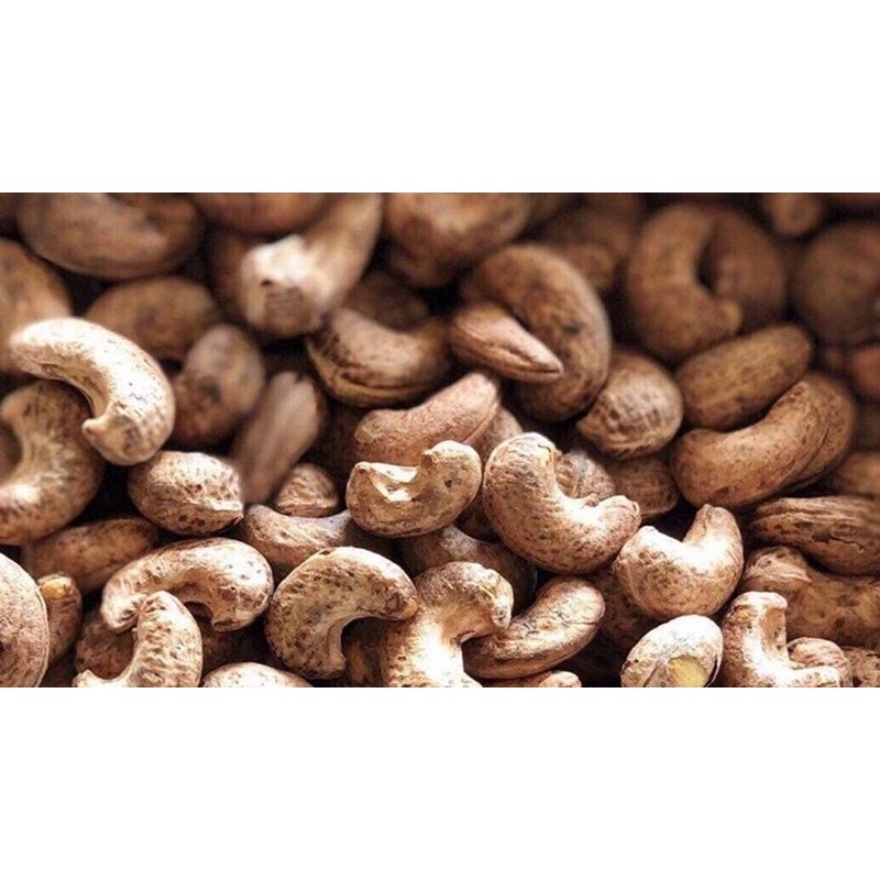 Hạt điều rang muối Bình Phước - Hạt điều cồ A - thơm giòn béo ngậy ít mặn - 250gr túi zip không hao cân