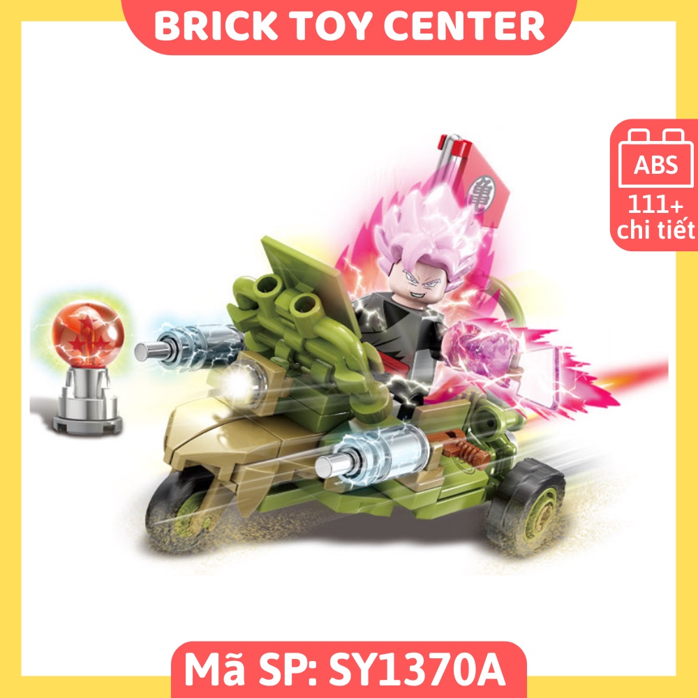 Mô hình lắp ráp nhân vật Dragon Ball 7 viên ngọc rồng Son Goku Vegheta Krillin đồ chơi xếp hình giá rẻ