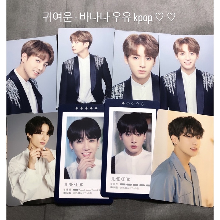 Lẻ card Jungkook BTS chính hãng