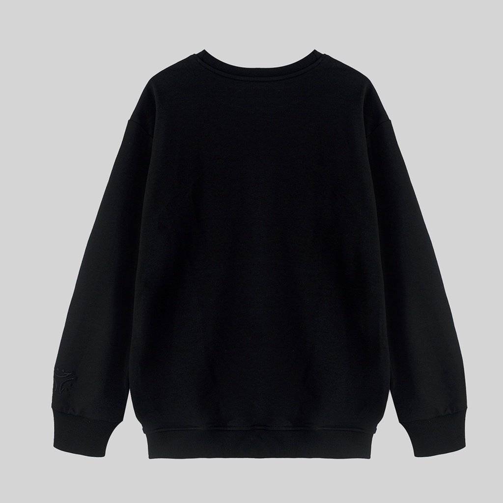 Áo sweater nỉ nam nữ dài tay form rộng cổ tròn GINDY hoodie unisex trơn đủ màu thời trang thu đông A084 A089