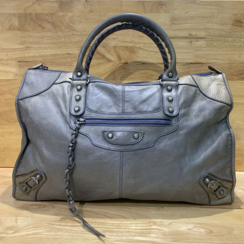 Túi du lịch nam nữ size to da thật secondhand (túi si, đồ si, hàng thùng, uyen2hand vintage) 181122