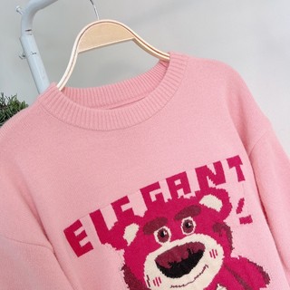 Áo Len Gấu Dâu Lotso Cute Hèo Studio (Ảnh Thật)