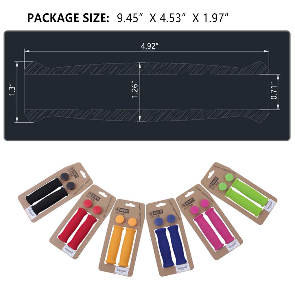 1 Cặp Vỏ Bọc Tay Lái Xe Đạp DUUTI GP-101 Bằng Bọt Biển Chống Sốc