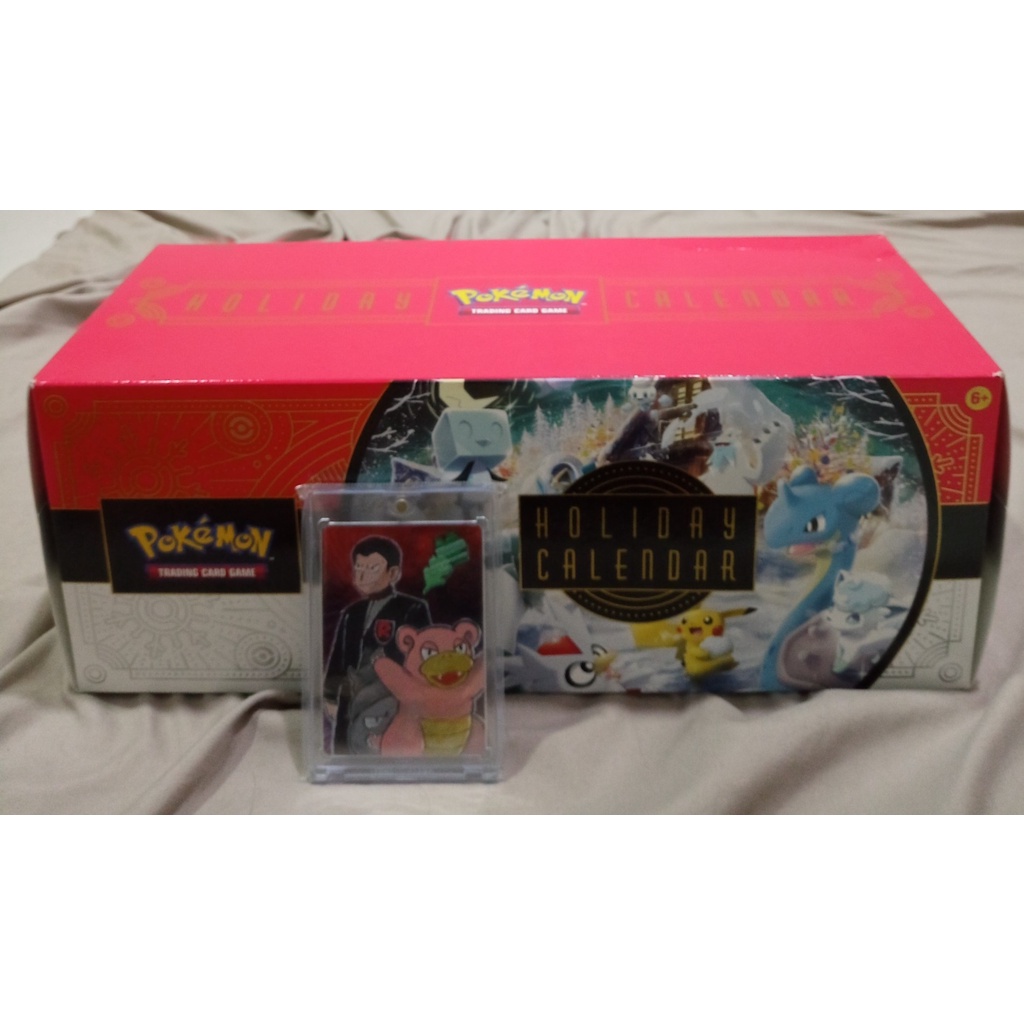 Hộp thẻ bài Pokemon lịch mùa Vọng 2022