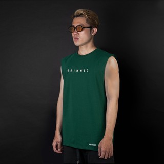 Grimm DC essential tank top // Pine Green