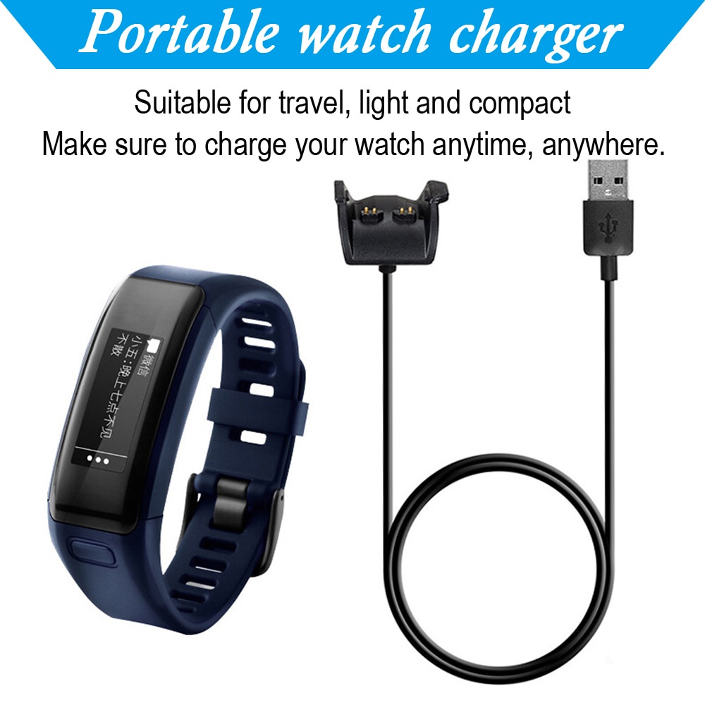 Đế Sạc Nhanh USB Cho Đồng Hồ Thông Minh Garmin Vivosmart HR / HR + Approach X40