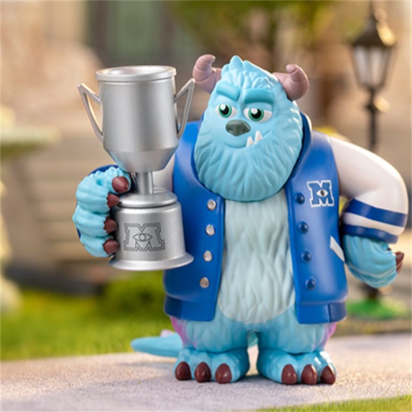 ★Hgtoys★  [] Búp Bê Popmart Disney Monsters University OK Brotherhood Series Mystery Hộp Quà Tặng Trang Trí Thời Thượng