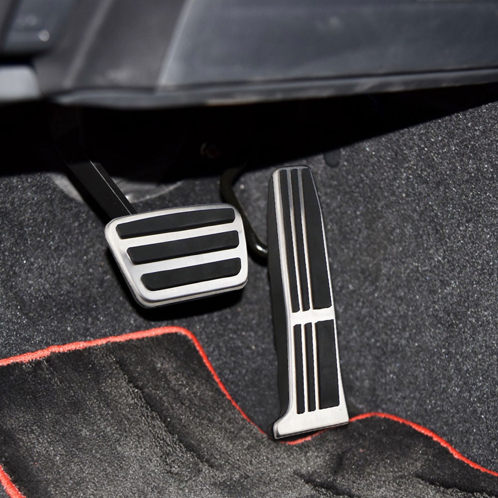 Vỏ Bọc Bàn Đạp Phanh Ga Bằng Thép Không Gỉ Cho Xe Hơi Lexus ES GS for Toyota Camry RAV4 RAV 4 2019-2021